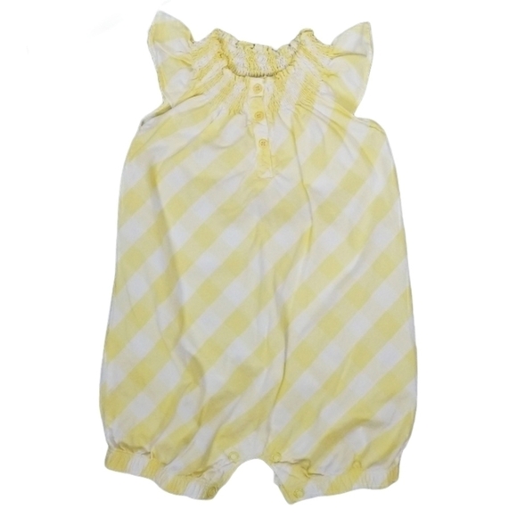 Carter's Butterfly sleeve jumper romper summer - Picture 1 of 3